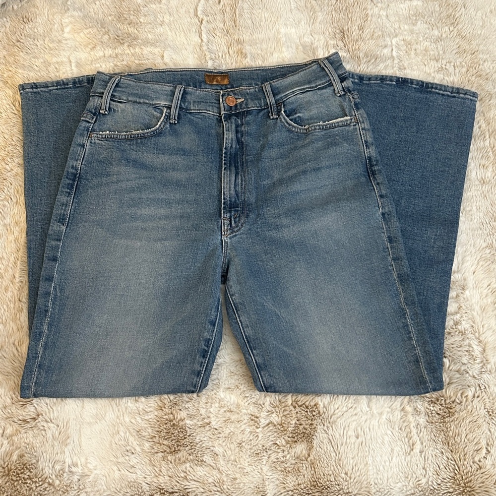MOTHER Superior The Hustler Ankle Jeans in Scenic Route Excellent Condition